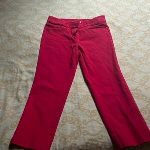 The Loft cropped Riviera pants.